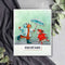 Creative Expressions Jane's Doodles Clear Stamp Set 4"x 6" - Dancing In The Rain*
