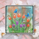 Creative Expressions Jane's Doodles Clear Stamp Set 4"x 6" - Tulip & Crocus