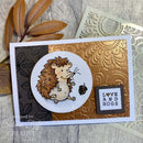 Creative Expressions Clear Stamp Set 6"x 8" By Dora Shrive - Hedgehogs