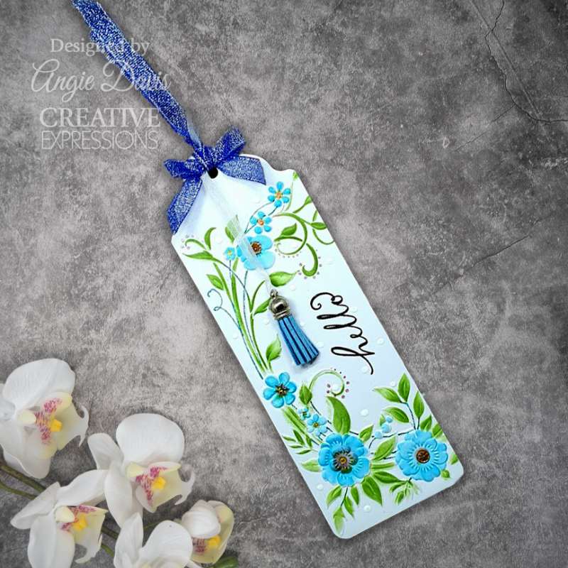 Creative Expressions Clear Stamp Set 4"x 6" - Floral Symphony Sentiments