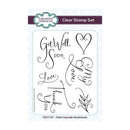 Creative Expressions Clear Stamp Set 4"x 6" - Petal Cascade Sentiments