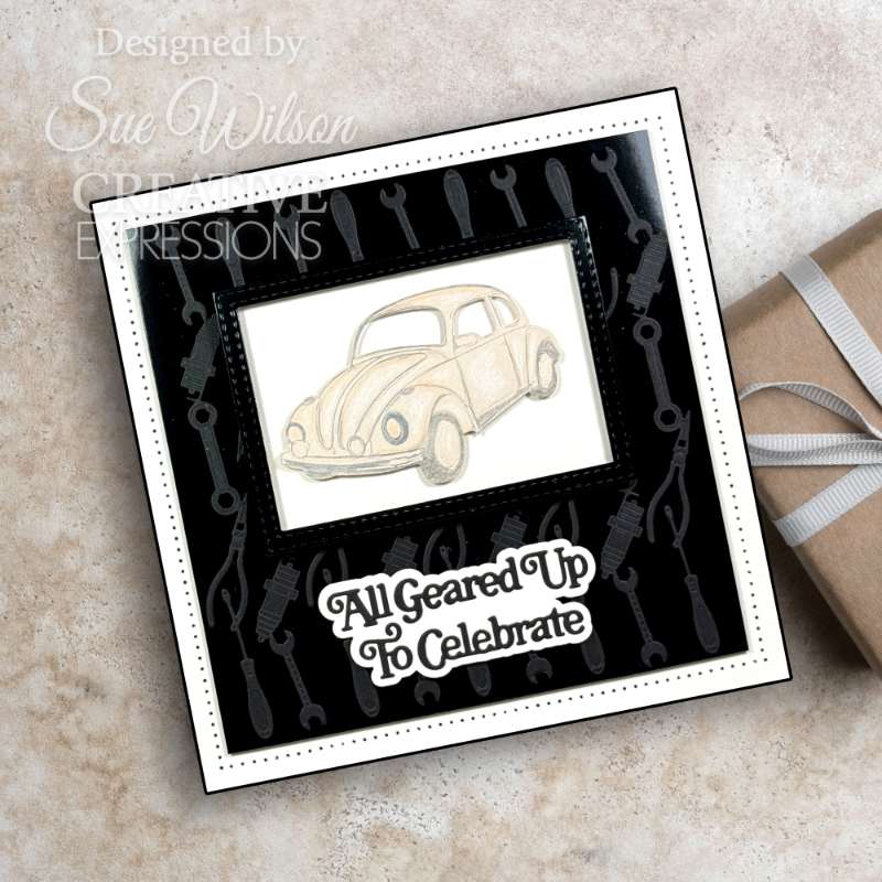 Creative Expressions Craft Dies By Sue Wilson - Dream Car Collection - Classic Cars