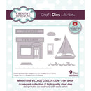 Creative Expressions Craft Dies By Sue Wilson Miniature Village Fish Shop