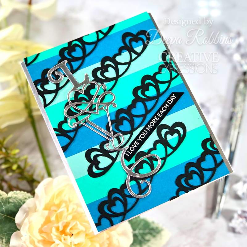 Creative Expressions Craft Dies By Sue Wilson - Love & Romance Loving Hearts Frame*