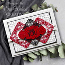 Creative Expressions Craft Dies By Sue Wilson - Art Deco Collection - Elegant Fanfare