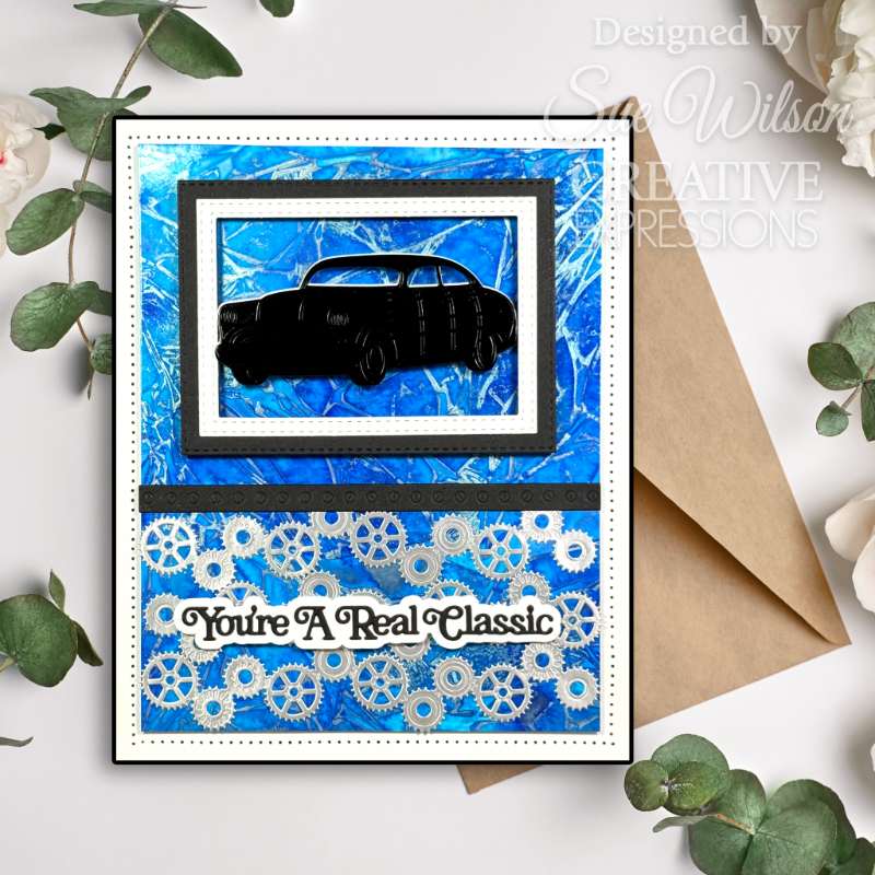 Creative Expressions Craft Dies By Sue Wilson - Dream Car Collection - Tool Borders