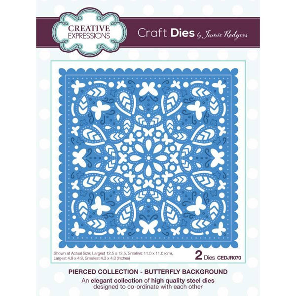 Creative Expressions Craft Dies by Jamie Rodgers - Butterfly Background*