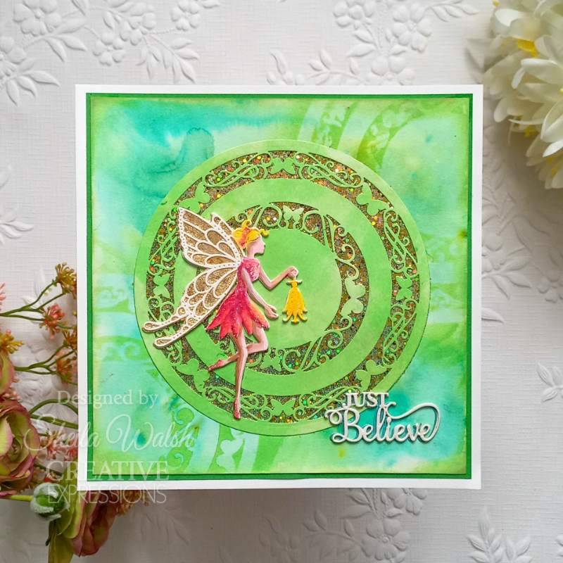 Creative Expressions Craft Dies by Jamie Rodgers - Butterfly Circle frame*