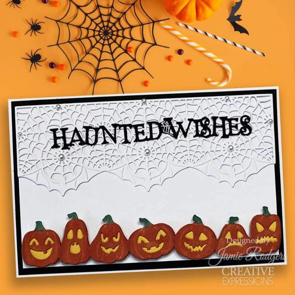 Creative Expressions Craft Dies By Jamie Rodgers - Halloween Pumpkin Border*