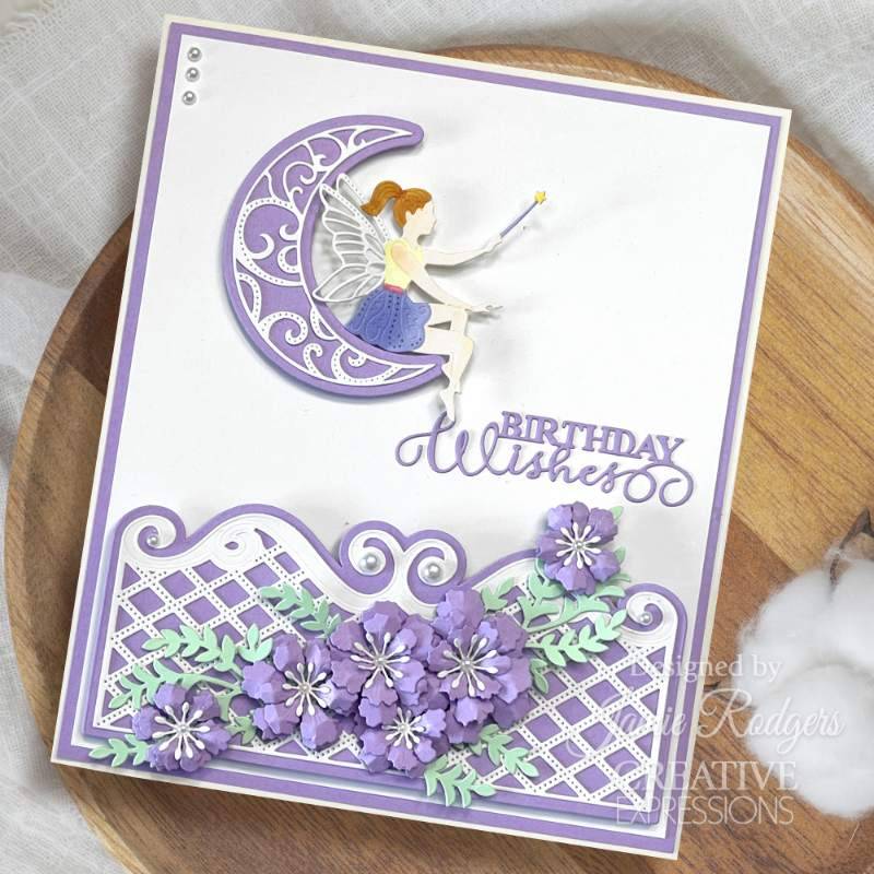 Creative Expressions Craft Dies By Jamie Rodgers - Fairy Wishes Collection - Enchanted Lattice*