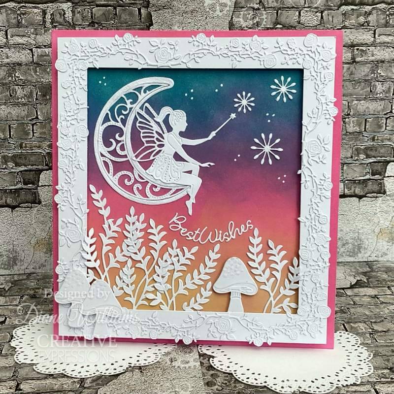 Creative Expressions Craft Dies By Jamie Rodgers - Fairy Wishes Collection - Best Wishes*