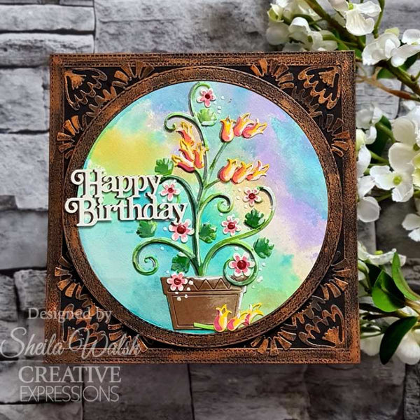 Creative Expressions Paper Cuts Folk Flowers Craft Die - Folk Flora*