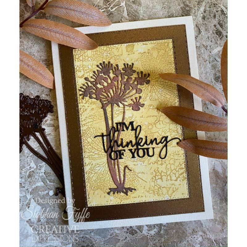Creative Expressions Craft Dies By Sam Poole - Shabby Basics Collection - Queen Anne's