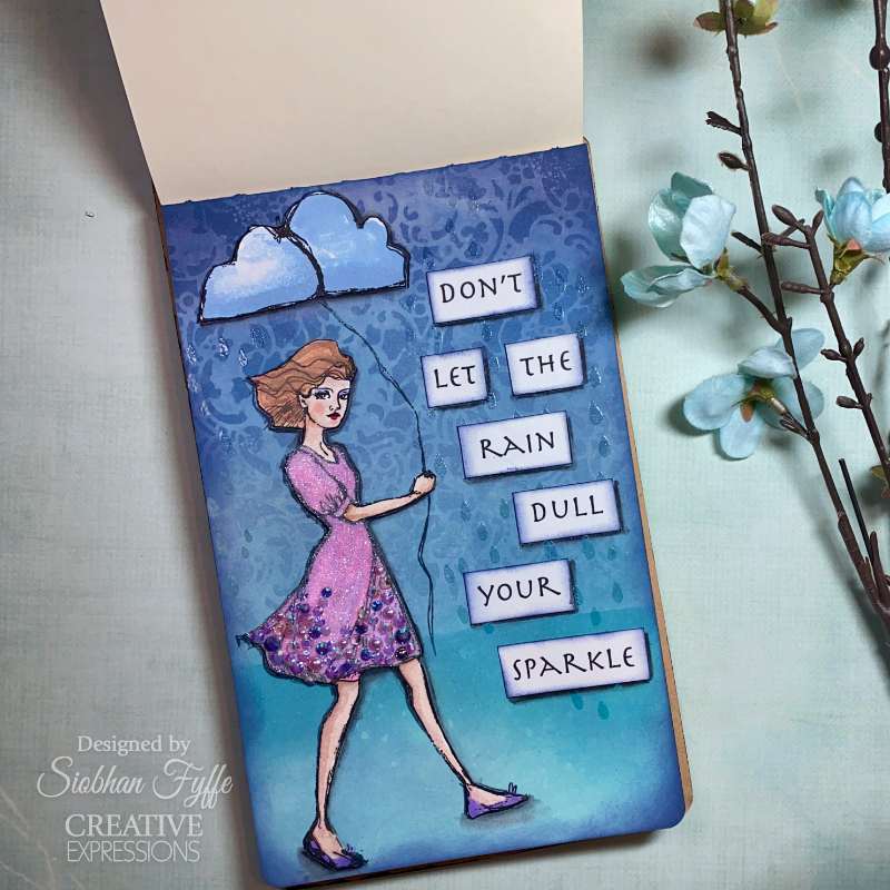 Creative Expressions 6"x 8" Clear Stamp Set by Jane Davenport - Weather With You