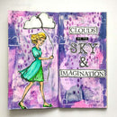 Creative Expressions 6"x 8" Clear Stamp Set by Jane Davenport - Weather With You*
