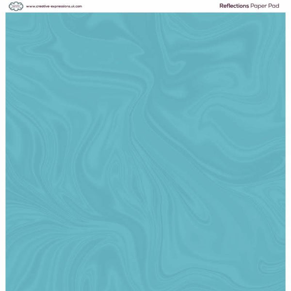 Creative Expressions Double-Sided Paper Pad 8"x8" 24/Pkg - Reflections*