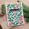 Creative Expressions A6 Pre-Cut Rubber Background Stamp - Festive Fronds*