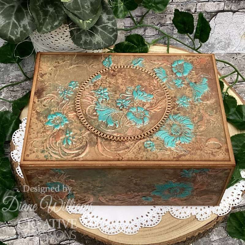 Creative Expressions Companion Colouring Stencil 6"x 8" 2/Pkg - Ribbon Blooms*