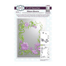 Creative Expressions Companion Colouring Stencil 6"x 8" 2/Pkg - Ribbon Blooms*