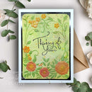 Creative Expressions Companion Colouring Stencil 6"x 8" 2/Pkg - Floral Symphony
