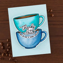 Hero Arts What's Brewing? Clear Stamp Set - Coffee or Tea