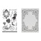 Couture Creations Stamp & 3D Embossing Folder Set - Extravagant Days