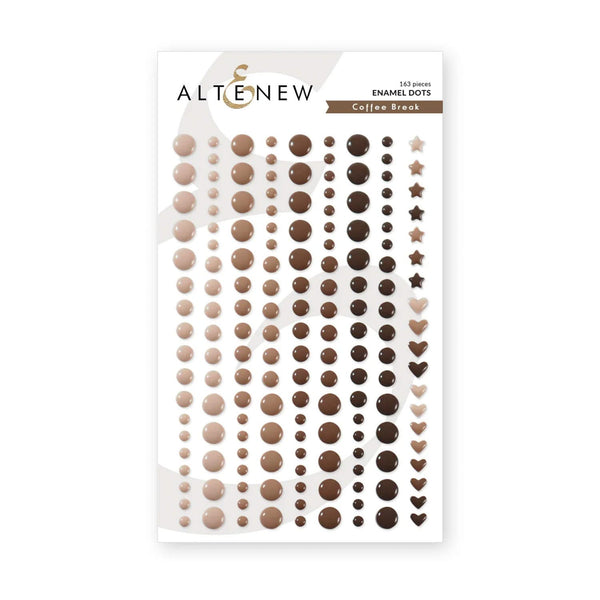 Altenew Coffee Break Enamel Dots