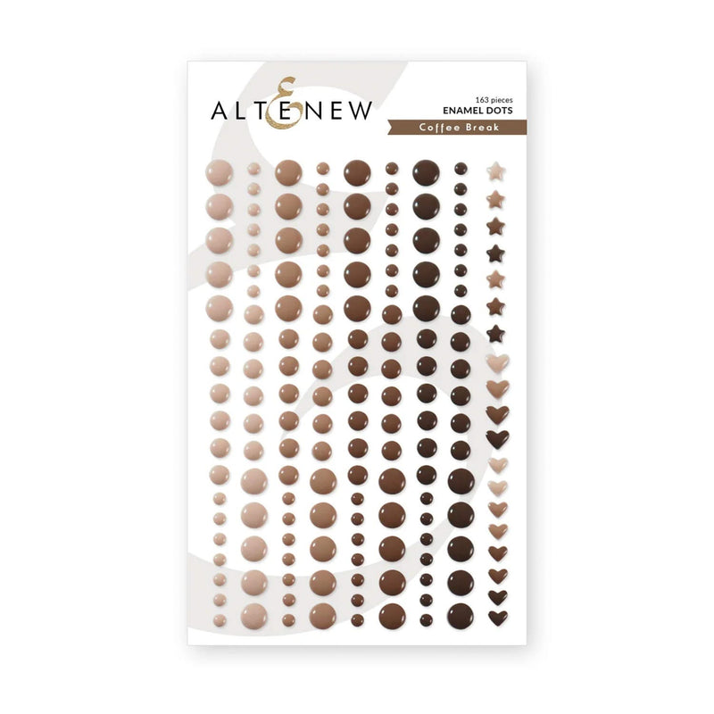 Altenew Coffee Break Enamel Dots