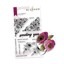 Altenew Cornered Blooms Stamp Set