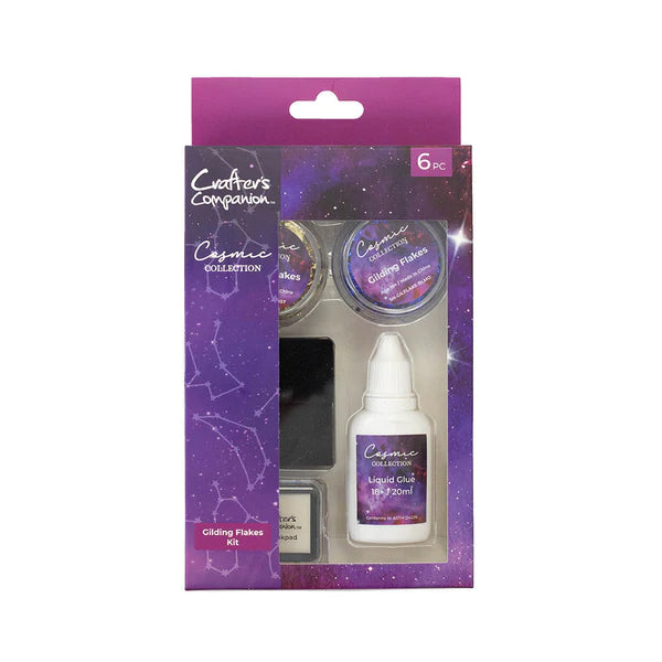 Crafter's Companion Cosmic Gilding Flakes Kit 6/Pkg*