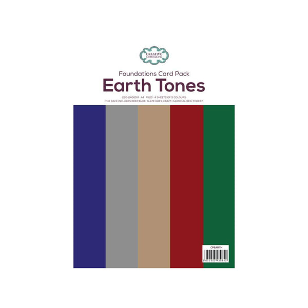 Creative Expressions Paper Pack Earth Tones A4*