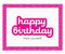 My Favorite Things Clear Stamps 4"x 4" - Not-So-Basic Happy Birthday