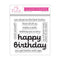 My Favorite Things Clear Stamps 4"x 4" - Not-So-Basic Happy Birthday