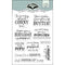 Karen Burniston Clear Stamps 3"x4" Popcorn Phrases