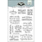Karen Burniston Clear Stamps 3"x4" Cruise Greetings