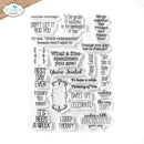 Elizabeth Craft Clear Stamps Playful Sentiments