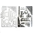 Elizabeth Craft Stamp And Die Set Just Write