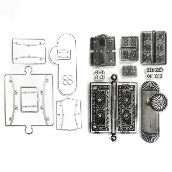 Elizabeth Craft Stamp And Die Set Hinged