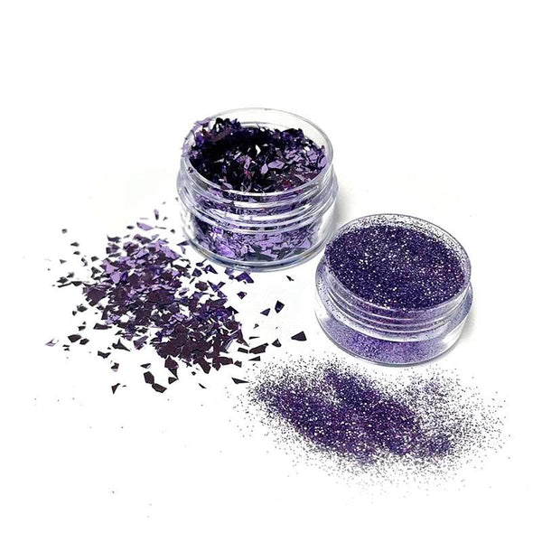 Cosmic Shimmer Spangles Duo Set - Purple Magnolia*