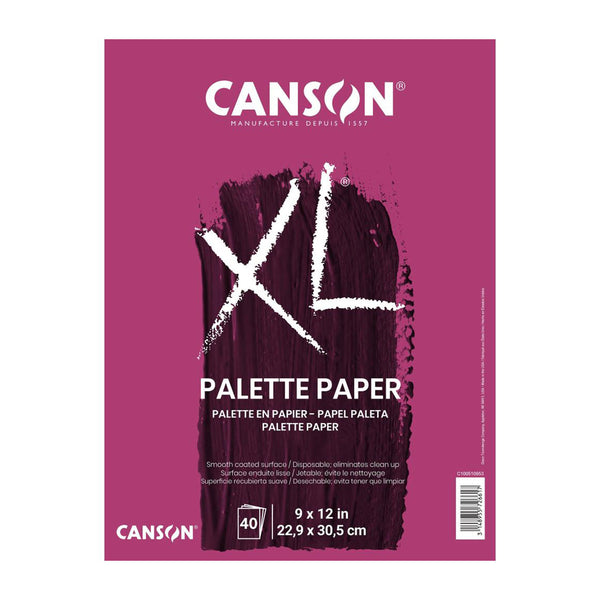Canson XL Disposable Palette 9"x 12" - 40 Sheets