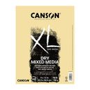 Canson XL Sand Grain Natural Dry Mixed Media Pad 9"x 12" - 40 Sheets