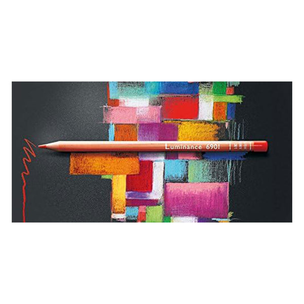 Caran d'Ache Luminance 6901 Coloured Pencil - Steel Grey