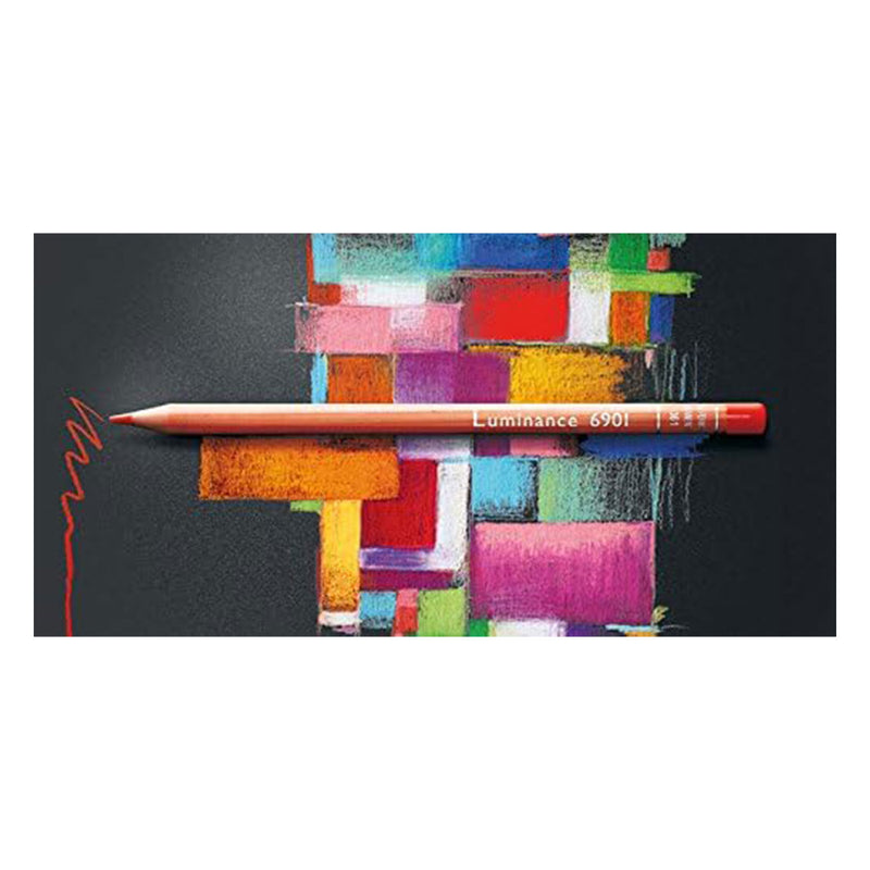 Caran d'Ache Luminance 6901 Coloured Pencil - Burnt Orche