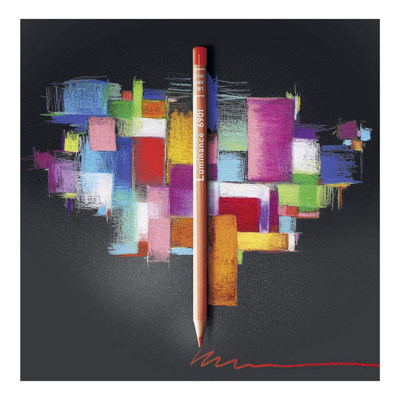 Caran d'Ache Luminance 6901 Coloured Pencil - Burnt Orche