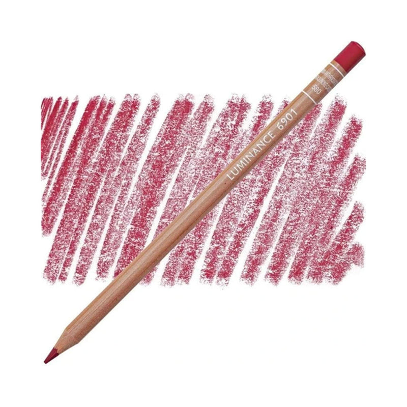 Caran d'Ache Luminance 6901 Coloured Pencil - Anthraquinone Carmine