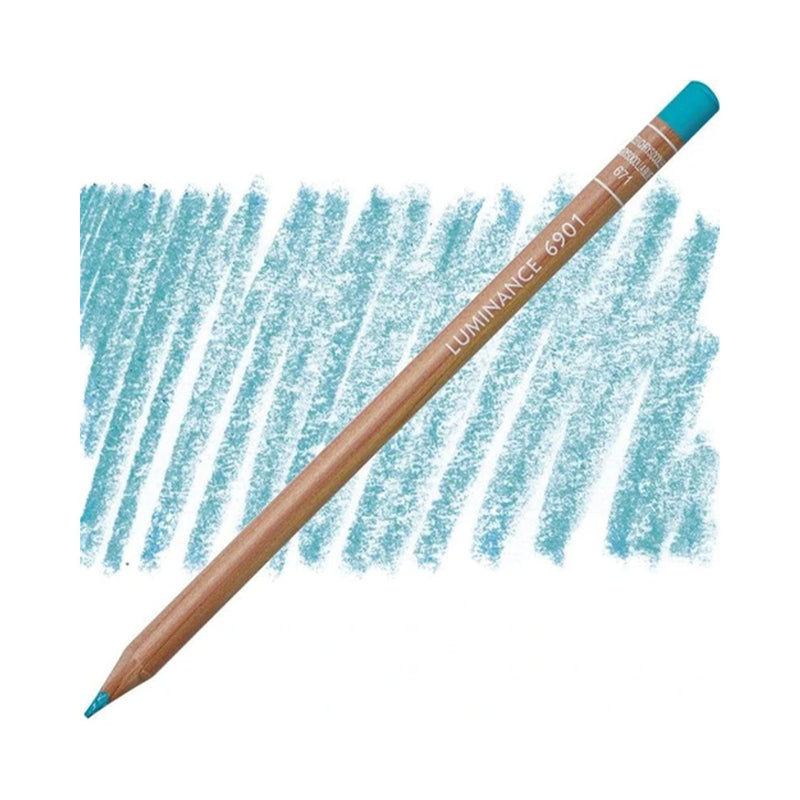 Caran d'Ache Luminance 6901 Coloured Pencil - Chrysocolla Blue