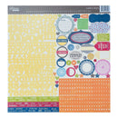 Jillibean Soup 12"x 12" Cardstock Stickers - Grandma's Lima Bean Soup