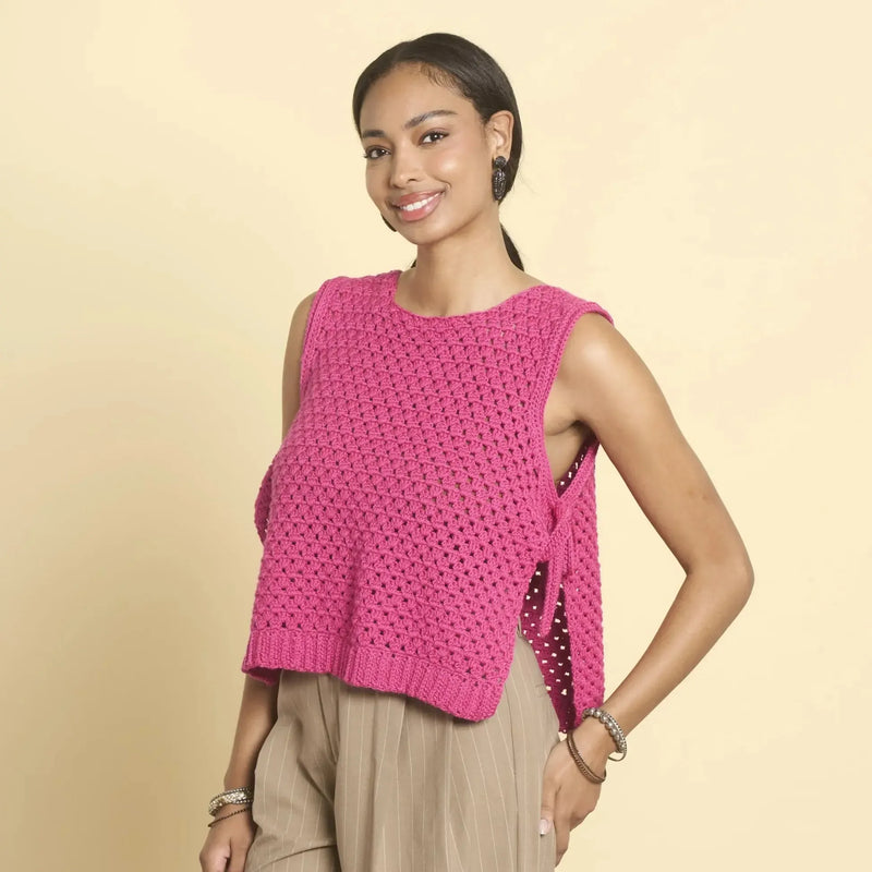 Caron Simply Me Yarn Merino - Shocking Pink