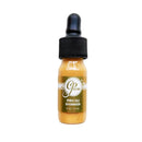 A small bottle of CP Designs Sparkle Gold Shimmer with a black dropper cap and a gold label, shown on a plain white background.