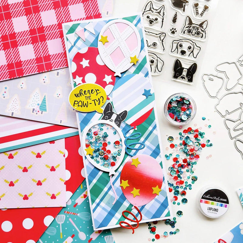 Catherine Pooler Patterned Paper 12"x12" - Cookies for Santa